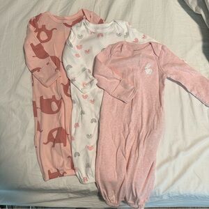 Newborn sleeper gowns Carters